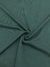 TECIDO MALHA CANELADA VERDE ESCURO 1M X 1,35M - comprar online