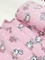 TECIDO FLEECE ULTRASOFT ESTAMPADO COELHA BAILARINA - 1M X 1,60M - comprar online