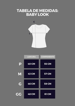 Camiseta Baby Look Lute como uma Fono na internet