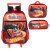 Kit Mochila Rodinhas Hot Wheels + Lancheira + Estojo Escolar Infantil Juvenil