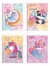 Caderno Costurado Capa Dura Brochura Amei Unicórnio Panda Cute Magic - loja online