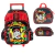 Kit Escolar Enaldinho Mochila Rodinhas Lancheira Térmica Estojo Triplo