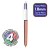 Caneta Média Ponta Retrátil 4 Cores Metálica Rose Gold Premium BIC - loja online