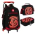 Kit Enaldinho Mochila Com Rodinha Lancheira Estojo Escolar Premium - comprar online