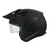 Casco Abierto MT Helmets District Sv Solid A1 Negro Mate + Visor
