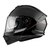 Casco Rebatible Mt Genesis SV A1 Solid Negro Brillo Doble Visor