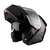 Casco Rebatible Mt Genesis SV A1 Solid Negro Brillo Doble Visor - comprar online