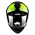 Casco Moto Modular Axxis Gecko Sv Epic B3 Amarillo Brillante en internet