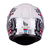 Casco Moto Mt Stinger Hummer Neron D5 Rojo Brillo Integral - tienda online