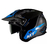 Casco Abierto MT Helmets District Summit H7 Azul Mate