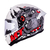 Casco Moto Mt Stinger Hummer Neron D5 Rojo Brillo Integral