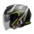 Casco Abierto MT Helmets Thunder 3 Sv Jet Doble Visor Amarillo Fluor A3