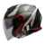 Casco Abierto MT Helmets Thunder 3 Sv Jet Bow Doble Visor Rojo Mate A5