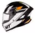 Casco Integral MT Helmets Stinger 2 Zivze B4 Naranja Fluo Mate - comprar online