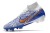 Chuteira Nike Air Zoom SuperFly 9 CR7 Campo Unissex Cano Alto - Elite / AZUL + BRANCO - FuteMShoes - Site Oficial