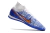 Chuteira Nike Air Zoom SuperFly 9 Futsal Unissex Cano Alto - Elite / BRANCO + AZUL - FuteMShoes - Site Oficial