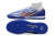 Chuteira Nike Air Zoom SuperFly 9 Futsal Unissex Cano Alto - Elite / BRANCO + AZUL