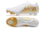 Imagem do Chuteira Nike Phantom GX Campo Unissex Cano Alto - Elite / BRANCO + DOURADO