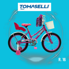 BICICLETA TOMASELLI LADY RODADO 16 - NENA