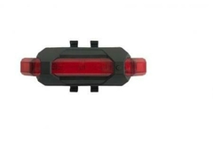 LUZ TRASERA RECARGABLE ROJA EN BOLSITA INCLUYE CABLE USB
