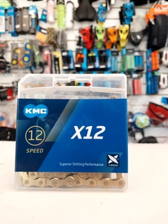 CADENA KMC X12 TI GOLD 126 LINK