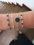Pulseira em Prata 925 Com Pedra Natural Onix. - comprar online