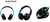 Headphones esportivo dobrável sem fio com Bluetooth na internet