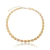 Colar Plates Dourado Fosco