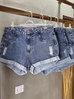 Short Jeans Mom Plus Size