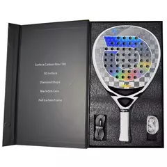 Paleta ODpro Elite White 18K + Caja con accesorios - Brain Padel Store