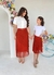 Saia Plissada infantil - Moda pra Crente - Moda Evangélica 