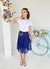 Saia Plissada infantil - comprar online