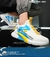 Imagem do Novo tênis masculino sapatos luz casual moda corrida elástico lazer ao ar livr