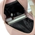 Mini mochila para as mulheres de couro do plutônio multifuncional crossbody sac - Caio variedades