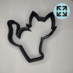 Cortante Gato Asustado