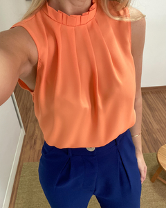 Imagem do Blusa Decote Pregas