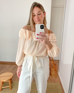 Blusa Ciganinha Creme - comprar online