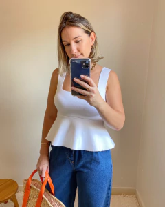 Blusa Tricot Amalfi Off White - comprar online