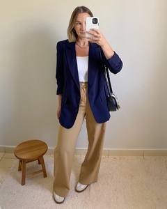 Blazer Alfaiataria Azul Marinho - BUCCHI STORE