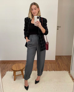 Calça New Cenoura Cinza - BUCCHI STORE