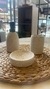 Set de baño blanco x3