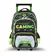 MOCHILA CARRO 18" LEVEL UP GAMER VERDE SIN LUZ LED !