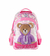 MOCHILA ESPALDA 18" TEDDY ROSA MANCHADA CON LUZ! - comprar online