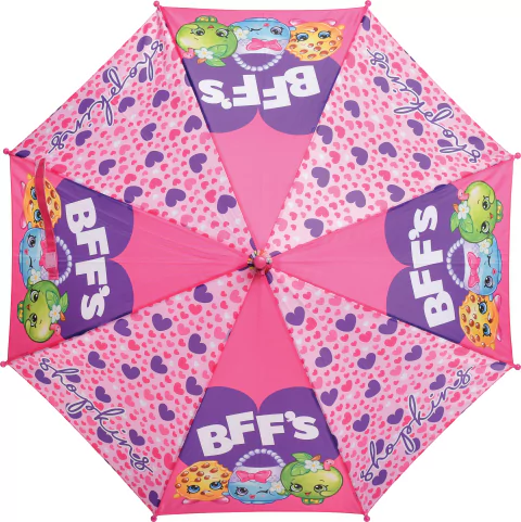 Paraguas Shopkins Violeta Sublimado Nena Footy!