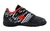 Botín Footy Negro/Rojo (28-38)