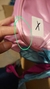MOCHILA ESPALDA 18" BUNNY TURQUESA MANCHADA CON LUZ! - Gran Barata Footy