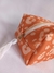 PORTA COSMETICO -PRINT NARANJA - Rocio Home y Deco