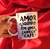 CANECA AMOR LIQUIDO EM UMA CANECA COM CAFÉ - comprar online
