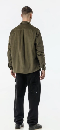 CAMISA DE JEAN VERDE - tienda online