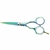 Tesoura de Cabelo Kasho Fio Navalha Titânio Verde 5¨